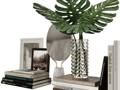 Decorative set 3D model