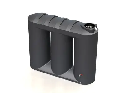 Water Tank Set x9 3D print model