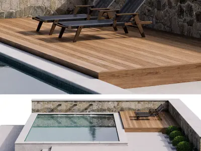 Pool 08 3D model