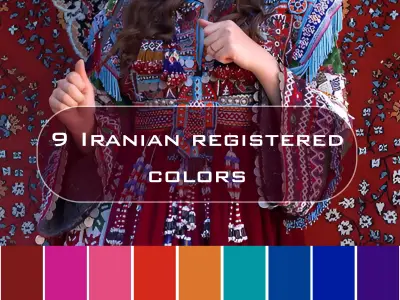 Iranian colors 3D model