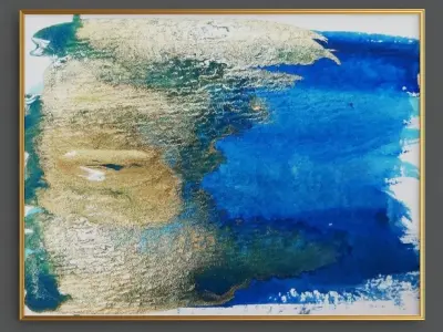 Impero Framed Painting Print 3D model