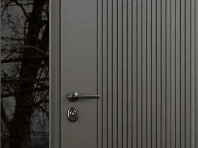 Entrance door set6 3D model