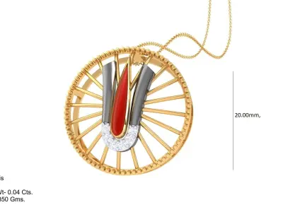 Tirupati Balaji Spiritual Pendant 3D print model