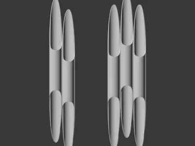 Delightfull coltrane wall light 3D model