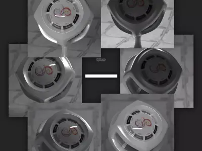 Flat 10x1 Rectangle 4k Synth HDRI Texture