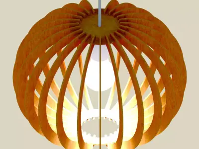 Chandelier lamp 3D model