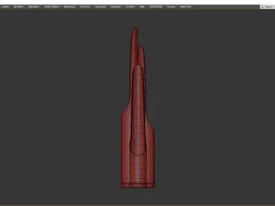 Delightfull Coltrane Low-poly 3D model