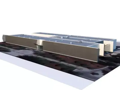 MANARAT AL SAADIYAT Low-poly 3D model