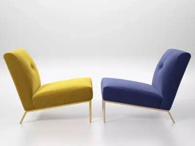 Nixon lounge chair 3D model