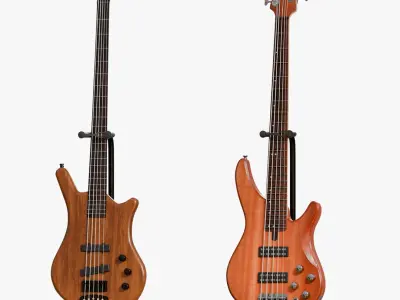  Professional Bass Guitar Collection 6 High End PBR Models 
