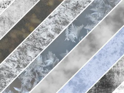 Snow material Texture