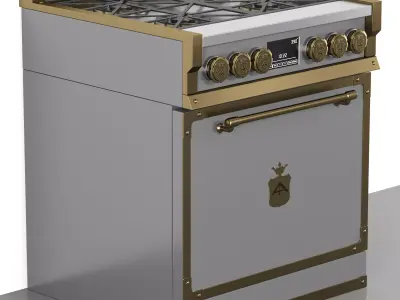 OFFICINE GULLO kitchen appliance collection 3D model