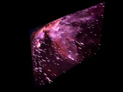 Keyhole Nebula 3D model
