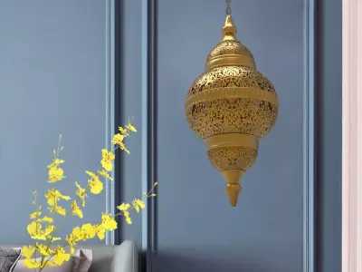 arabic Lamp shade 3D print model buy