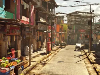 XI Street Of Mumbai  envermants  3D model