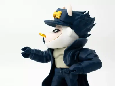 MOOMOOTI  and JOJO The Ultimate Stand User 3D print model