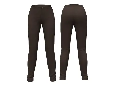 Jacket Pants Bag Formal Outfit Low-poly 3D model