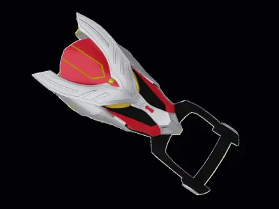 Dragvisor  Kamen rider Ryuki 3D model