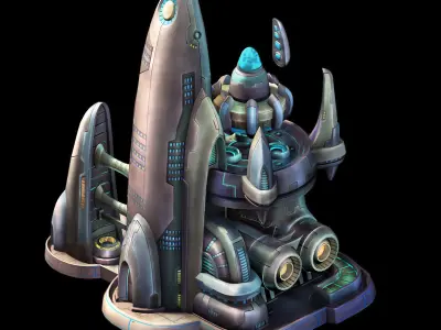 Fortress-generator 03 3D model