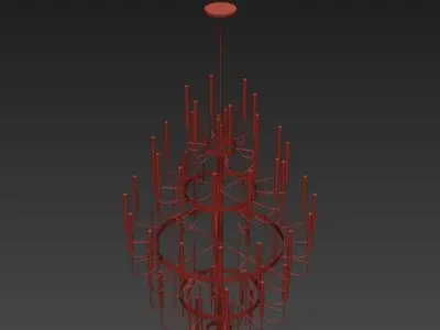 Gala Chandelier Luxxu 3D model
