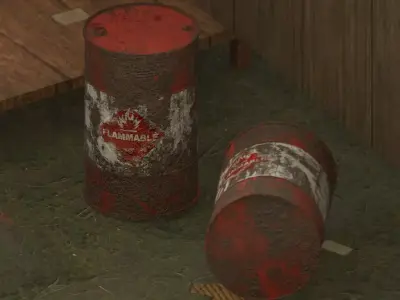 Half-Life Diorama Low-poly 3D model