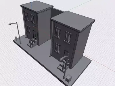 Roll House 3D model