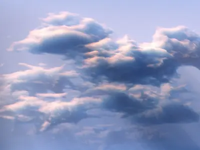 3D Clouds Generator Animated  Low-poly 3D model