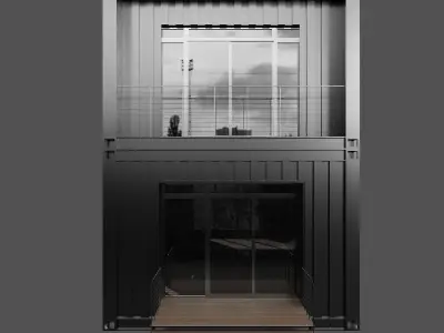 CONTAINER  HOUSE NO33 A 3D model