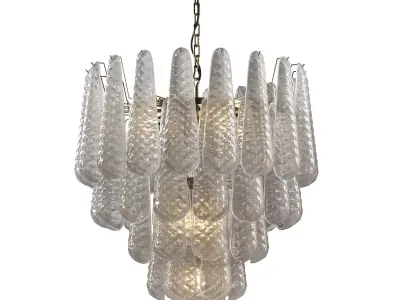  Murano Glass Chandelier 3D model
