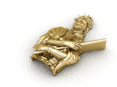 Christ man of sorrows 3D print model