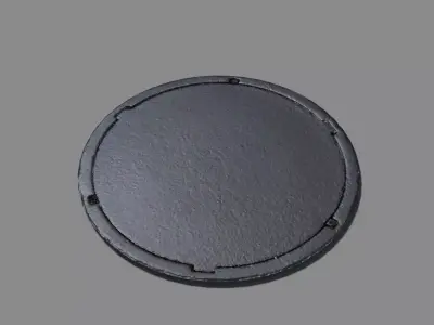 Sewer hatch Free 3D model