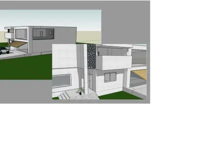 Cottage in the Art Nouveau style  3D print model