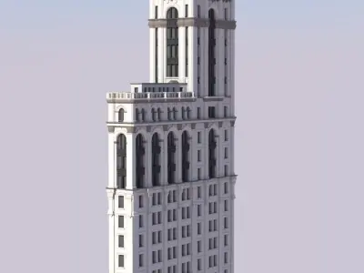 One Times Square 3D print model