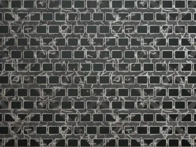 Metal Walkway Perforated Holes PBR Seamless Texture
