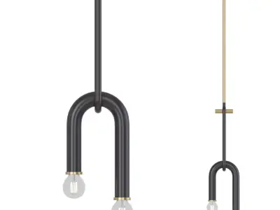 Pendant lamp CAVALLO 3D model