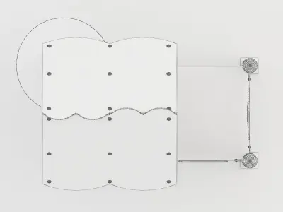 kids child playground 3d model 6 3D model