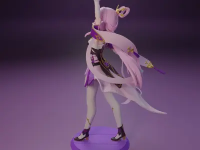 Fu Xuan from Honkai Star Rail 3D print model