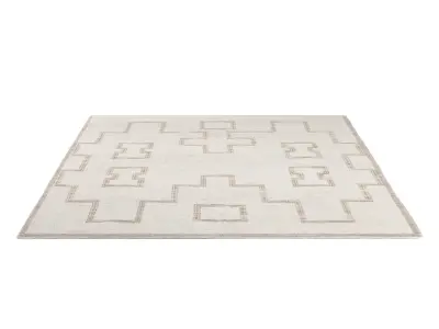 KHEDA WOOL RUG 3D model