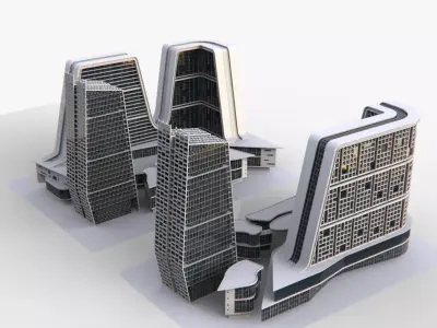 Residences Building 3D model