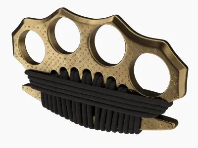 Knuckle with cord 3D model