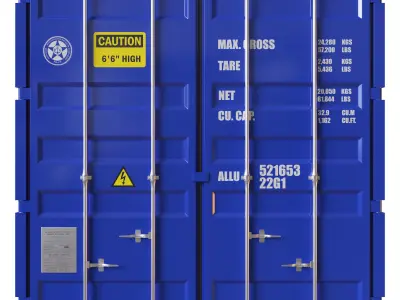 Container 20T 3D model