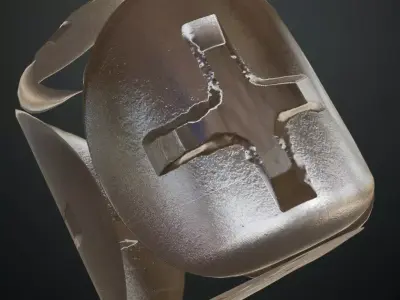 Screw Metal PBR Seamless Texture