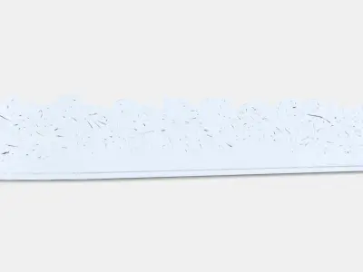 SAMVERKA Candle dish Low-poly 3D model