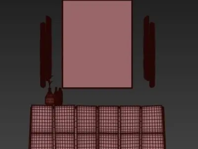 chest of drawers 38 3D model