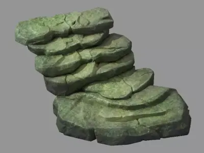 Forget the forest - Stone Ladder 21 3D model