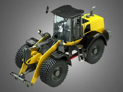 Wheel Loader W190D 3D model