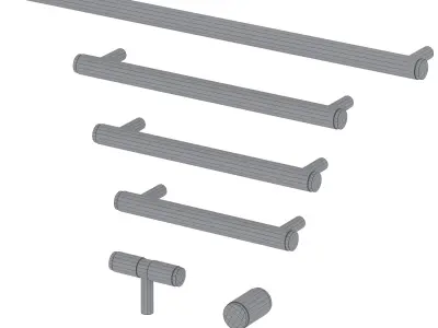 Furniture handles MAURITZ by Meraki 3D model