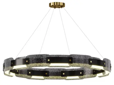 Fuze Chandelier Low-poly 3D model