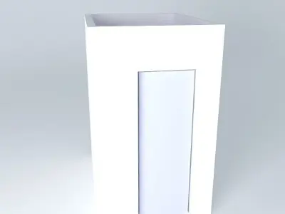 rubensedson box with door Free 3D model