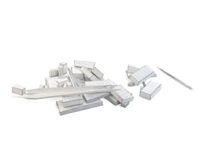 Rubble Small 3D model